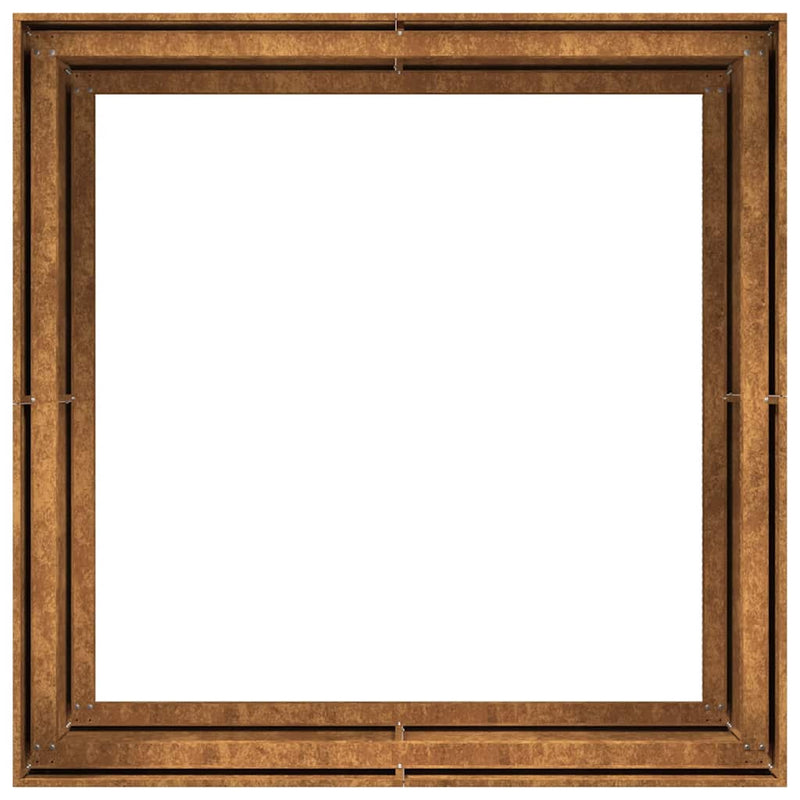 Plantenbak Roestig Weervast Staal Cortenstaal/Bruin