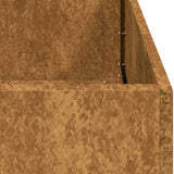 Plantenbak Roestig Weervast Staal Cortenstaal/Bruin