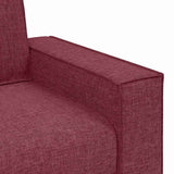 Bankstel Met Kussen 3 Pcs 220 X 78 X 84 Cm Stof