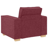 Bankstel Met Kussen 3 Pcs 220 X 78 X 84 Cm Stof