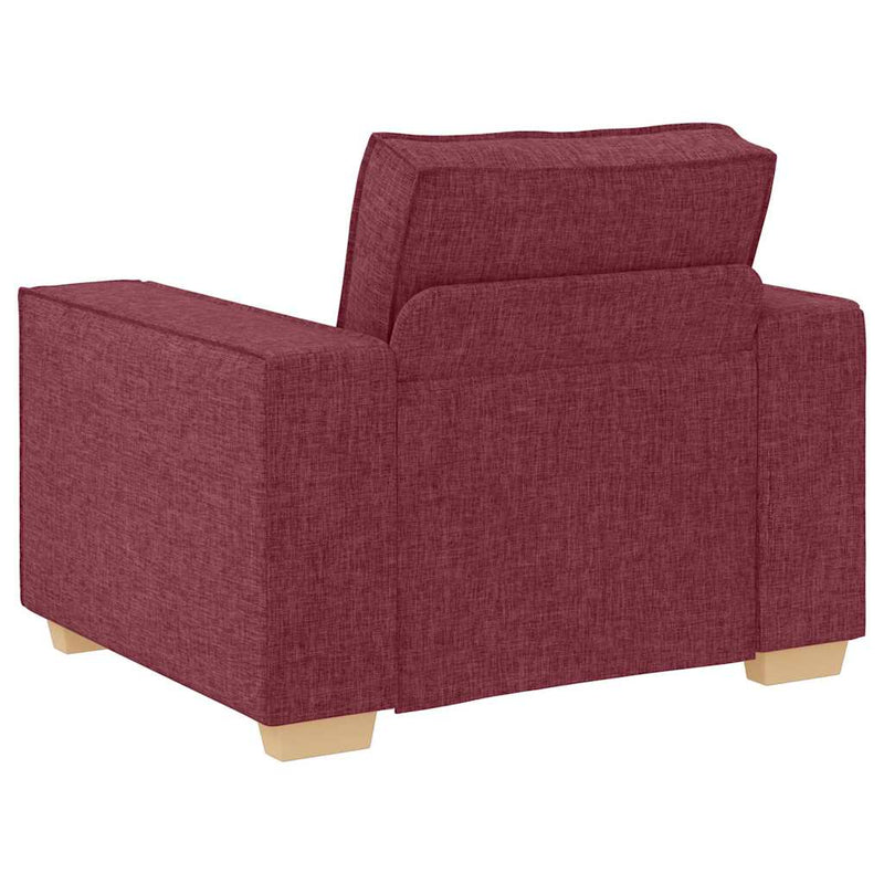 Bankstel Met Kussen 3 Pcs 220 X 78 X 84 Cm Stof
