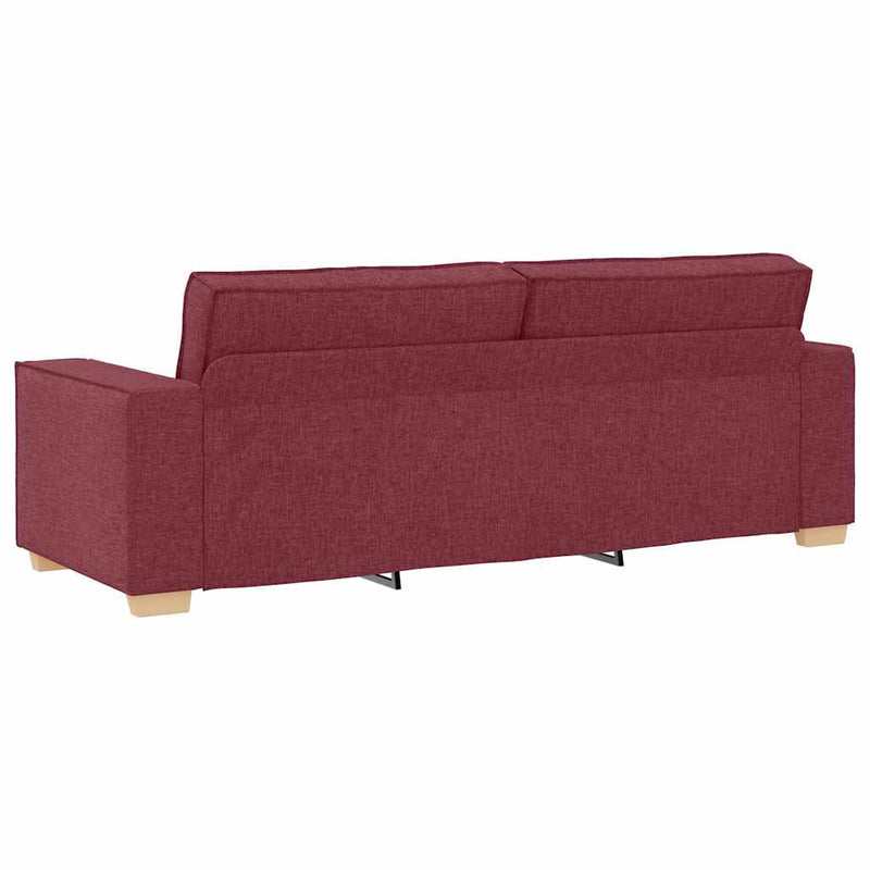 Bankstel Met Kussen 3 Pcs 220 X 78 X 84 Cm Stof