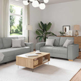 Bankstel Met Kussen 3 Pcs 220 X 78 X 84 Cm Stof