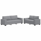 2-Delige Loungeset Met Kussens Stof