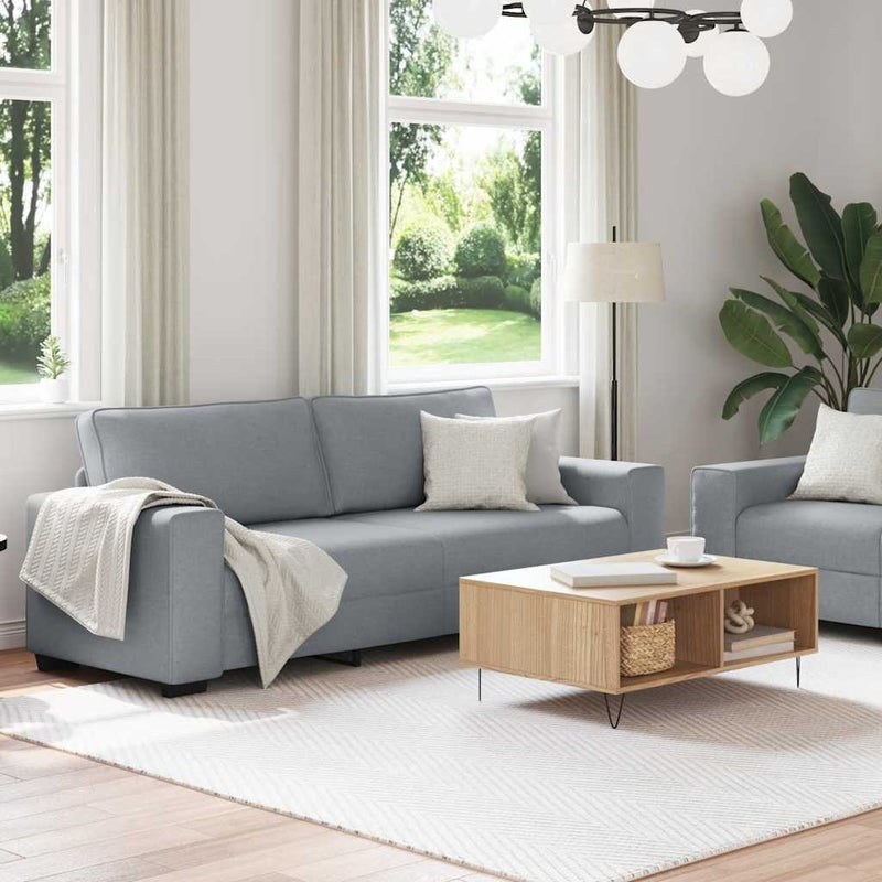 2-Delige Loungeset Met Kussens Stof