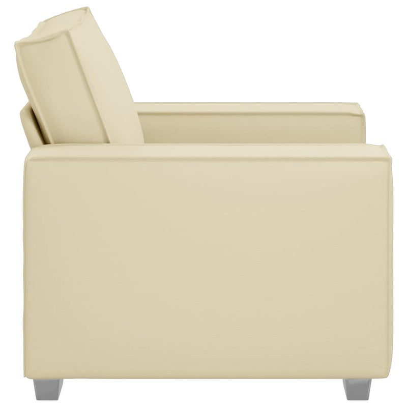 Sofa Stoel Met Kussen Kunstleer