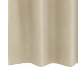 Verduisterende Gordijnen 2 Pcs Fluweel Crème