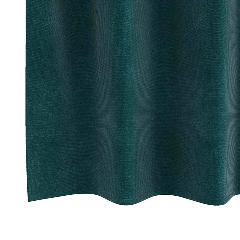 Gordijnen Met Gordijnen 2 Pcs Fluweel Donkergroen