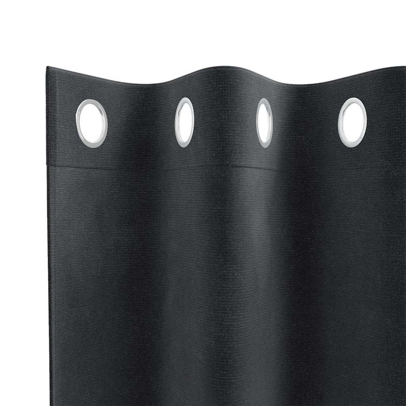 Gordijnen Met Gordijnen 2 Pcs Fluweel Donkergrijs