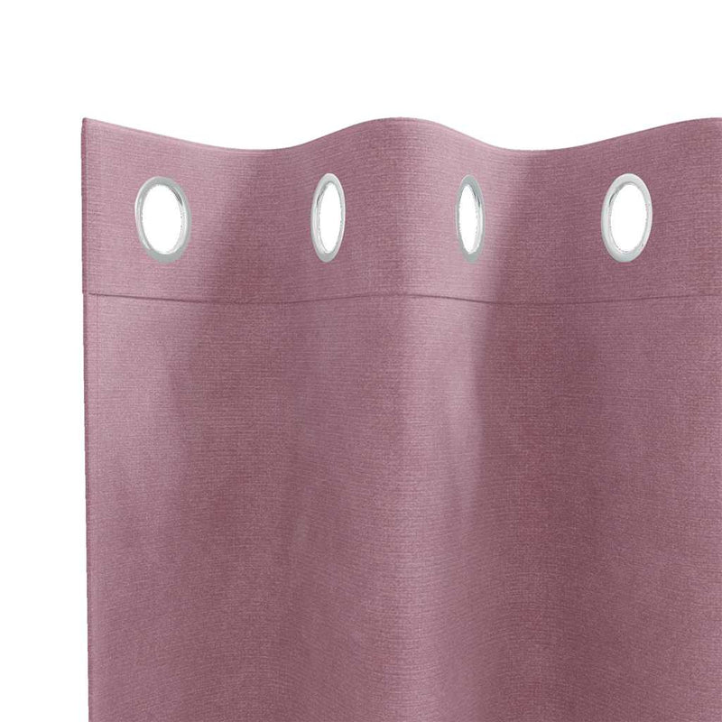 Gordijnen Met Gordijnen 2 Pcs Fluweel Donkerroze