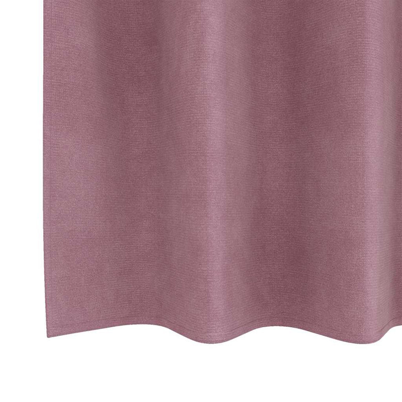 Gordijnen Met Gordijnen 2 Pcs Fluweel Donkerroze