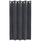 Gordijnen Met Gordijnen 2 Pcs Fluweel Lichtgrijs