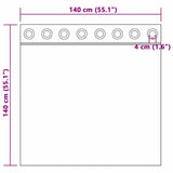 Gordijnen Met Gordijnen 2 Pcs Fluweel Lichtgrijs