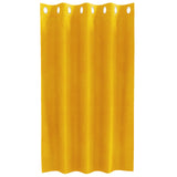Verduisterende Gordijnen 2 Pcs Fluweel Mosterdgeel