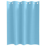 Zwart-Out Gordijnen Met Ringen 2 Pcs 140 X Lichtblauw