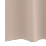 Zwart-Out Gordijnen Met Ringen 2 Pcs 175 X 140 Cm Taupe
