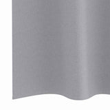Zwart-Out Gordijnen Met Ringen 2 Pcs 140 X Lichtgrijs