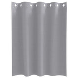 Zwart-Out Gordijnen Met Ringen 2 Pcs 140 X Lichtgrijs