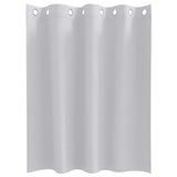 Zwart-Out Gordijnen Met Ringen 2 Pcs 140 X Bleekgrijs