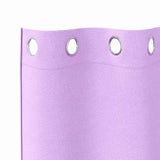 Zwart-Out Gordijnen Met Ringen 2 Pcs 140 X Paars