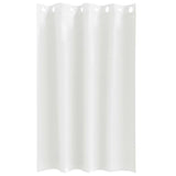 Zwart-Out Gordijnen Met Ringen 2 Pcs Puur Wit 175 X 140 Cm Zuiverwit