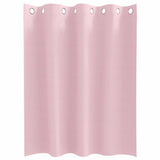 Zwart-Out Gordijnen Met Ringen 2 Pcs 140 X Babyroze