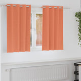 Zwart-Out Gordijnen Met Ringen 2 Pcs 140 X Terracotta