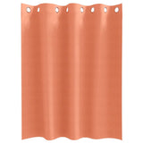 Zwart-Out Gordijnen Met Ringen 2 Pcs 140 X Terracotta