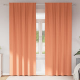 Zwart-Out Gordijnen Met Ringen 2 Pcs 140 X Terracotta