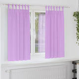 Zwart-Out Gordijnen Met Ringen 2 Pcs 140 X Paars