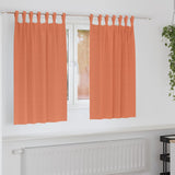 Zwart-Out Gordijnen Met Ringen 2 Pcs 140 X Terracotta