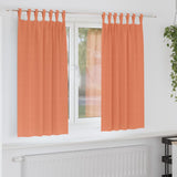Zwart-Out Gordijnen Met Ringen 2 Pcs 140 X Terracotta