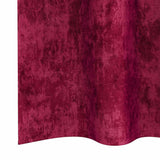 Velvet Gordijnen 2 Pcs Fluweel Wijnrood