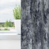 Velvet Gordijnen 2 Pcs Fluweel Zilvergrijs