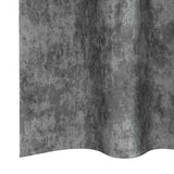 Velvet Gordijnen Met Gordijnen 2 Pcs Fluweel Grijs