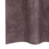 Velvet Gordijnen Met Gordijnen 2 Pcs Fluweel Bruin