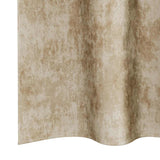 Velvet Gordijnen Met Gordijnen 2 Pcs Fluweel Crème