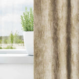 Velvet Gordijnen Met Gordijnen 2 Pcs Fluweel Crème