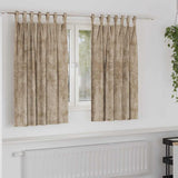 Velvet Gordijnen 2 Pcs Fluweel Champagne