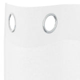 Voile Gordijn Met Gordijnen 2 Pcs Polyester