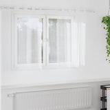 Voile Gordijn Met Gordijnen 2 Pcs Polyester