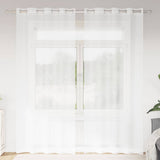 Voile Gordijn Met Gordijnen 2 Pcs Polyester