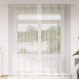 Voile Gordijn Met Gordijnen 2 Pcs Polyester