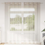 Voile Gordijn Met Gordijnen 2 Pcs Polyester