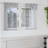 Voile Gordijn Met Gordijnen 2 Pcs Polyester