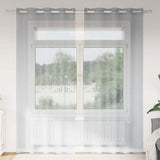 Voile Gordijn Met Gordijnen 2 Pcs Polyester