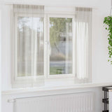 Voile Gordijn Met Gordijnen 2 Pcs Polyester