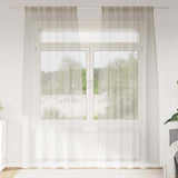 Voile Gordijn Met Gordijnen 2 Pcs Polyester
