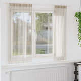 Voile Gordijn Met Gordijnen 2 Pcs Polyester