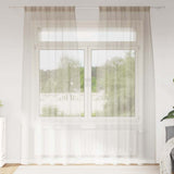 Voile Gordijn Met Gordijnen 2 Pcs Polyester